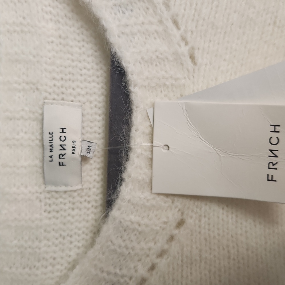 LA MAILLE FRNCH Paris sweater, size s/m - Picture 2 of 5